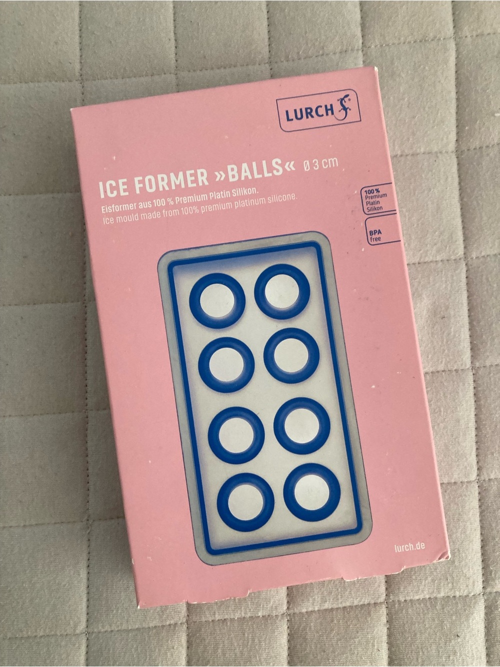 Pink Ice Former Silicone Ice Mold - 1.5” balls